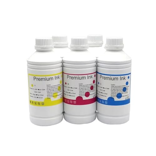 CUAWBAPF Kompatible PFI-1000 PFI-1700 PFI-57-Tinte Kompatibel mit ImagePrograf Pro-1000 Pro-2000 Pro-4000 Pro-4000S Pro-6000S Drucker Pigmenttinte(1000ML-Pigment-CO) von CUAWBAPF