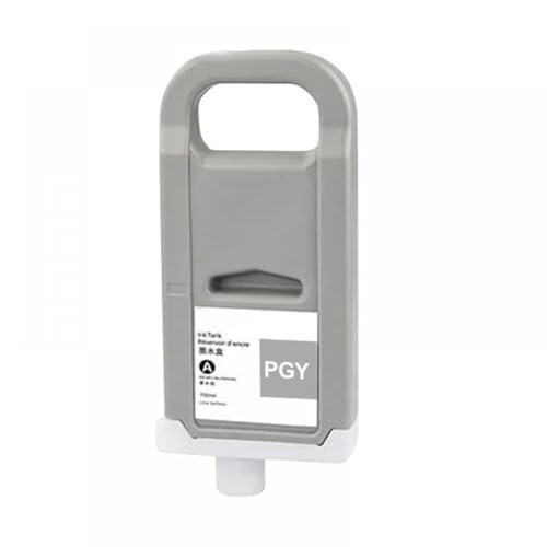 CUAWBAPF Kompatible PFI706 Tintenpatrone 700 ml Kompatibel mit IPF 8400 IPF9400 IPF8410 IPF9410 IPF8410S IPF9410S mit Pigmenttinte(PFI-706 PGY) von CUAWBAPF