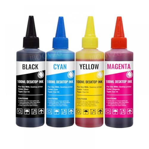 CUAWBAPF Kompatible PGI-1600 XL ARC Refill Ink Kits für PGI 1600 Drucker einschließlich Maxify MB2060 MB2160 MB2360 MB2760(4 Colors Ink) von CUAWBAPF