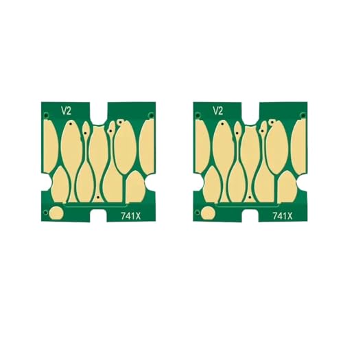 CUAWBAPF Kompatible Patronenchip T741X T7411 T7412 T7413 T7414 Kompatibel mit SC F6000 F6070 F6200 F6270 F7000 F7070 F7100 F7170 F7200 F7270 F9300(HDK C M Y-4Color) von CUAWBAPF