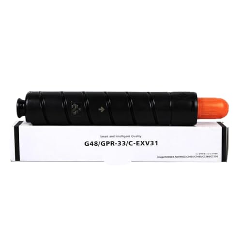 CUAWBAPF Kompatible Tonerpatrone Kompatibel mit IRC7055 IRC7065 IRC7260 IRC7270 NPG48 GPR-33 C-EXV31 Farbkopierer 1PCS(M) von CUAWBAPF