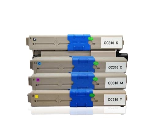 CUAWBAPF Kompatible Tonerpatronen Kompatibel mit Modelle 310 330 331 510 530 C310 C330 C331 C510 C530 MC351 C352 MC361 MC362 MC561 MC562 4 Teile von CUAWBAPF