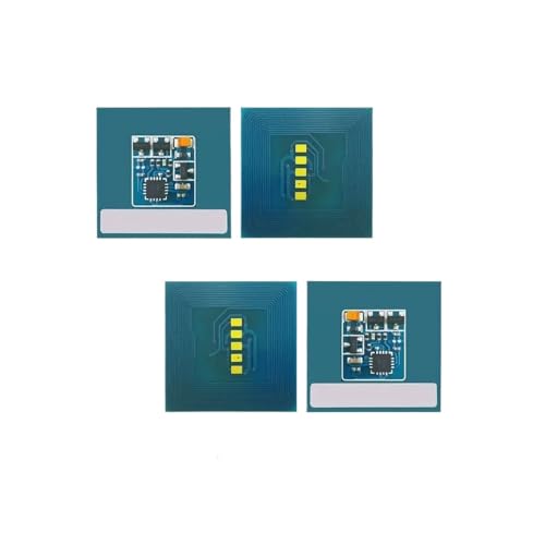 CUAWBAPF Kompatibler 4PCS -Drum -Patronen -Chip Kompatibel mit Docucolor DC 240 242 250 252 260 WorkCentre 7655 7675 7665 7755 Bild -Drum -Chip(4PCS Yellow) von CUAWBAPF