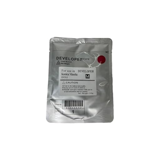 CUAWBAPF Kompatibler DV512 -Entwicklerpulver Kompatibel mit C224 C284 C364 C454 C554 Drucker 1pcs Import(M-210g) von CUAWBAPF