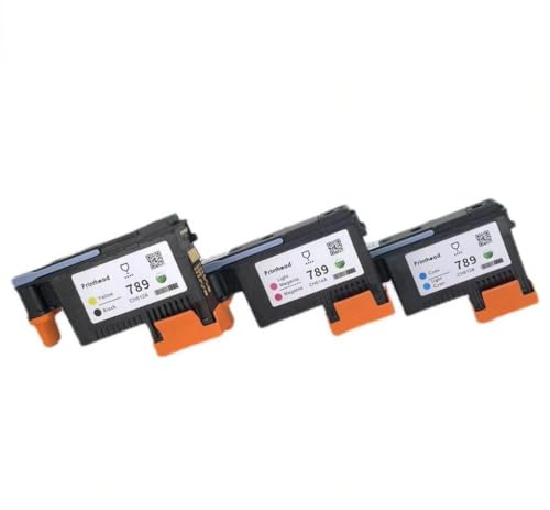 CUAWBAPF Kompatibler Druckkopf Kompatibel mit DesignJet 789 L25500 CH612A CH613A CH614A Druckerkopf(1set 3pcs) von CUAWBAPF