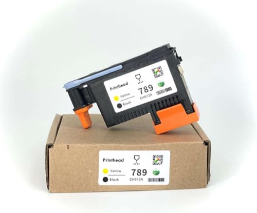 CUAWBAPF Kompatibler Druckkopf für Designjet L25500 und 789 Modelle CH612A CH613A CH614A(HP789 Y and Bk) von CUAWBAPF