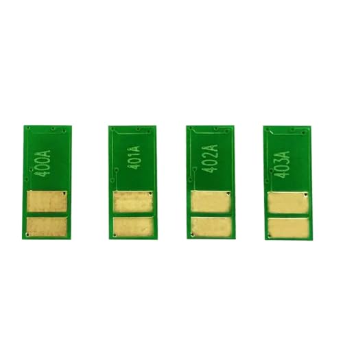 CUAWBAPF Kompatibler Tonerpatronenchip Kompatibel mit CF400A CF401A CF402A CF403A Kompatibel mit Color Pro MFP M274 M277 M252 M252N M252DW M277DW von CUAWBAPF