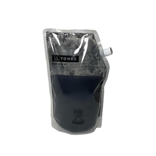 CUAWBAPF Kompatibler Tonerpulver 1 kg Kompatibel mit MPC6003 MPC4503 MPC4504 MPC5503 MPC5504 MPC6004 Farbkopierer Nachfüllung(K) von CUAWBAPF