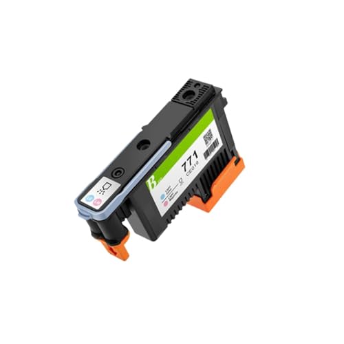CUAWBAPF Kompatibler überholter Druckköpfe Kompatibel mit 771 DesignJet CE017A CE018A CE019A CE020A Kompatibel mit DesignJet Z6200 Z6600 Z6800 Drucker(LC LM) von CUAWBAPF