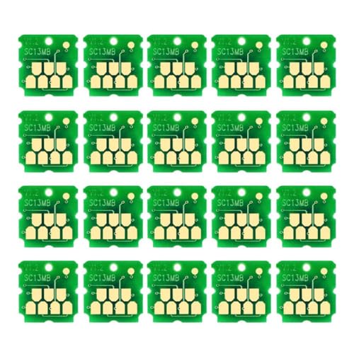 CUAWBAPF SC13MB Wartungschip kompatibel mit C13S210057 Kompatibel mit T3170 T5170 T3180 Abfall -Tintenbox -Tankpatrone(20PC) von CUAWBAPF