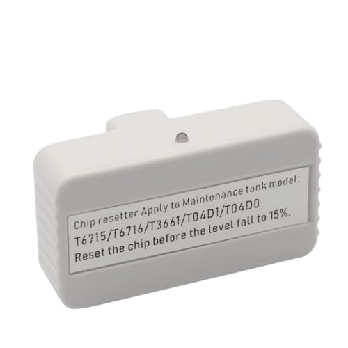 CUAWBAPF T04D0 Wartungspanzer -Chip -Resetzter kompatibel mit verschiedenen Modellen Abfall -Tinten -Tank -Reset -Werkzeug Kompatibel mit ET Series L -Serie(Chip Resetter-3pcs) von CUAWBAPF