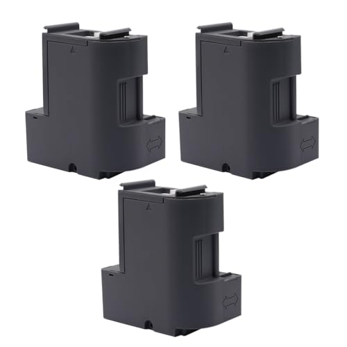 CUAWBAPF T04D1-Wartungsbox kompatibel mit verschiedenen Modellen, einschließlich XP-5100 WF-2860 ET-4760 ET-3760 ET-3750 ET-15000 ET-3710 ET-5150 M1000 ST-3000 ET-M2170 ET-3700(3PCS) von CUAWBAPF