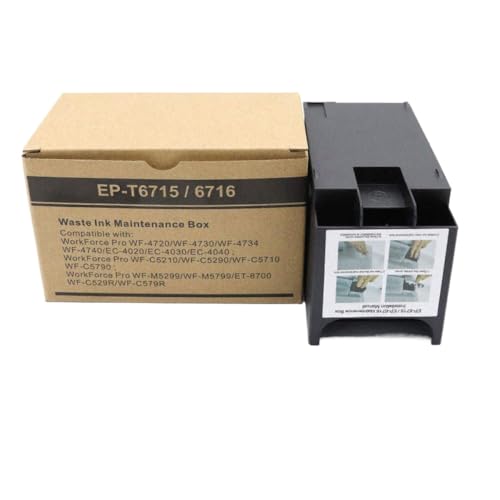 CUAWBAPF T6715 T6716 ​​C13T671600 Abfall-Tintenwartungsbox Kompatibel mit PX-M780F M781F M380F M380FC0 M381FL M884F M884FC0 M885F(1 Pieces) von CUAWBAPF