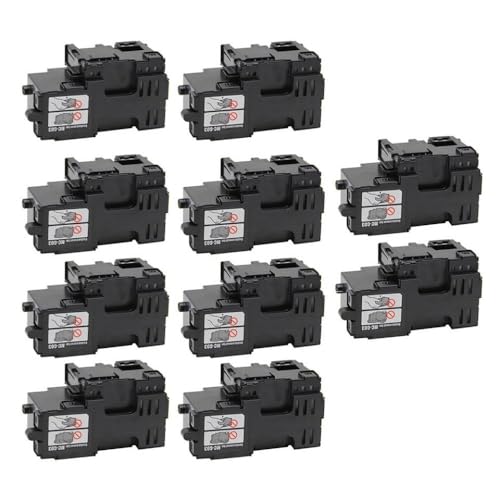 CUAWBAPF Wartungsbox kompatibel mit GX3070 GX4070 GX3080 GX4080 GX3090 3091 3092 GX4090 GX4091/2 Drucker Wartungspatrone(10pcs) von CUAWBAPF