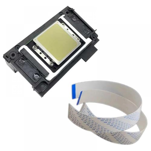 CUAWBAPF XP600 Druckkopf FA09050 Kompatibler Druckerkopf Kompatibel mit XP601 XP610 XP700 XP701 XP800 XP820 XP850 DX8 ECO -Lösungsmitteldrucker(A XP600 with a Cable) von CUAWBAPF
