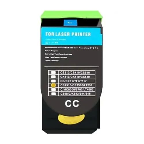 Kompatible Tonerpatrone 8,5K 5k Kompatibel mit CS421 CS421DN CS421ADN CS522 CS522ADE CS521 CS521DN CS622 CS622DE CX421 CX421ADN CX421DN(C 78C5XC0 5K MEA) von CUAWBAPF