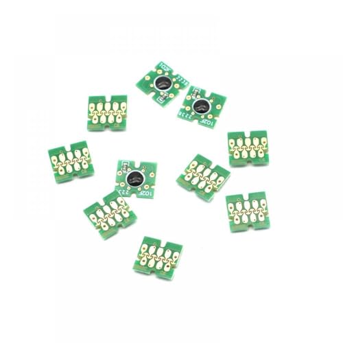 T7251 T7252 T7253 T7254 T725A kompatibler weißer Tintenpatronenchip Kompatibel mit Surecolor F2000 F2100 SC F2000 SC F2100 Drucker T725A00 Weiße Chips(K C M Y WW) von CUAWBAPF