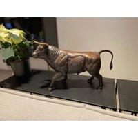 Bronze Bull Spanisch - Skulptur Gartenstatue Büro 28 X 14 19 cm 4, 2 Kg von CUBOSNL