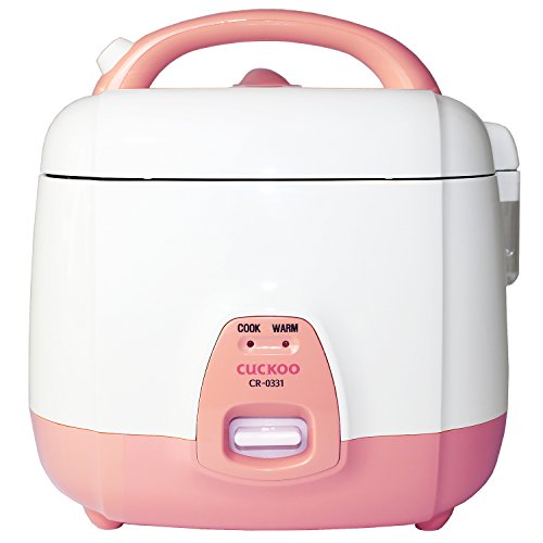 CUCKOO CR-0632 Elektrischer Reiskocher klein 1,08 Liter 6 Tassen | Warmhaltefunktion | Rice Cooker Mini | Sushi-Reis von CUCKOO