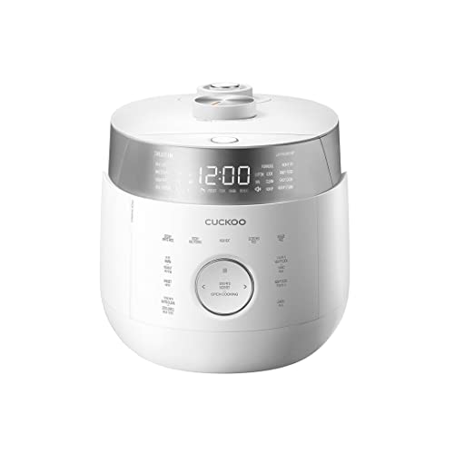 CUCKOO Reiskocher 1.08l CRP-LHTR0609F Induktions-Druck, Weiß, 6 Tassen von Cuckoo
