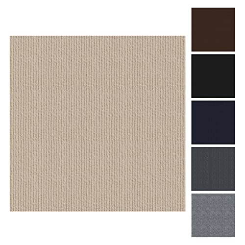 CUCOS Teppichfliesen Selbstklebende, 30x30 cm Teppichboden, Einfach Zuschneidbar, Weicher Teppich Fliesen für Wohnbereich, Büro und Küche – 30 Fliesen pro Box / 3 m² CUCOS Teppichfliesen Selbstklebende, 30x30 cm Teppichboden, Einfach Zuschneidbar, Weicher Teppich Fliesen für Wohnbereich, Büro und Küche – 30 Fliesen pro Box / 3 m² von CUCOS