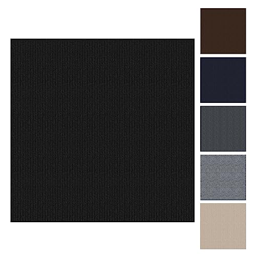 CUCOS Teppichfliesen Selbstklebende, 30x30 cm Teppichboden, Einfach Zuschneidbar, Weicher Teppich Fliesen für Wohnbereich, Büro und Küche – 10 Fliesen pro Box / 1 m² von CUCOS