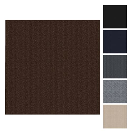 CUCOS Teppichfliesen Selbstklebende, 30x30 cm Teppichboden, Einfach Zuschneidbar, Weicher Teppich Fliesen für Wohnbereich, Büro und Küche – 10 Fliesen pro Box / 1 m² von CUCOS