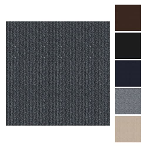 CUCOS Teppichfliesen Selbstklebende, 30x30 cm Teppichboden, Einfach Zuschneidbar, Weicher Teppich Fliesen für Wohnbereich, Büro und Küche – 10 Fliesen pro Box / 1 m² von CUCOS
