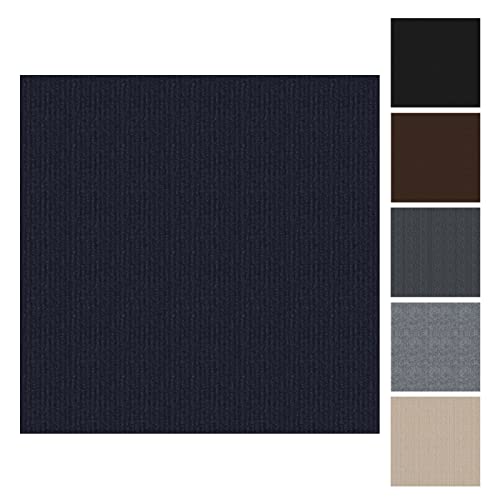 CUCOS Teppichfliesen Selbstklebende, 30x30 cm Teppichboden, Einfach Zuschneidbar, Weicher Teppich Fliesen für Wohnbereich, Büro und Küche – 10 Fliesen pro Box / 1 m² von CUCOS