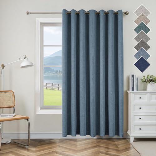 CUCRAF Leinenoptik Blickdicht Vorhänge mit Ösen Wärmeisolierte Schlafzimmer Vorhänge mit Beschichtung Rückenschicht für Schlafzimmer Kinderzimmer CUCRAF Leinenoptik Blickdicht Vorhänge mit Ösen Wärmeisolierte Schlafzimmer Vorhänge mit Beschichtung Rückenschicht für Schlafzimmer Kinderzimmer von CUCRAF