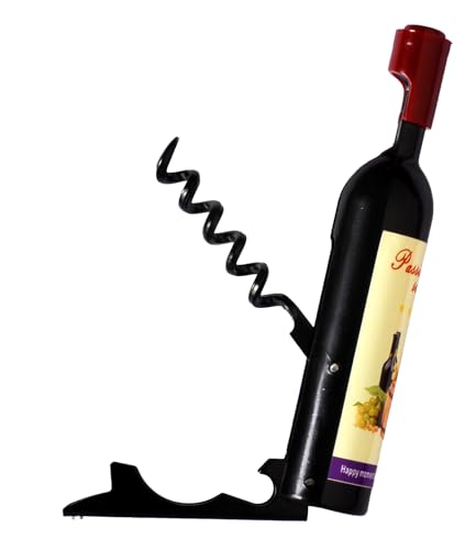 CUCUBA Korkenzieher und Flaschenöffner Mini Weinflasche Magnetischer Magnet Größe: 11,5 x 2,3 cm von CUCUBA