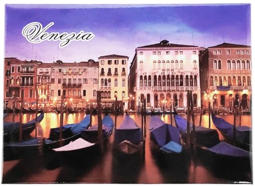 Kühlschrankmagnet Venedig Hintergrund Stadt K Souvenir Sammlung Haus Küche 9 x 7 cm 48224 von CUCUBA