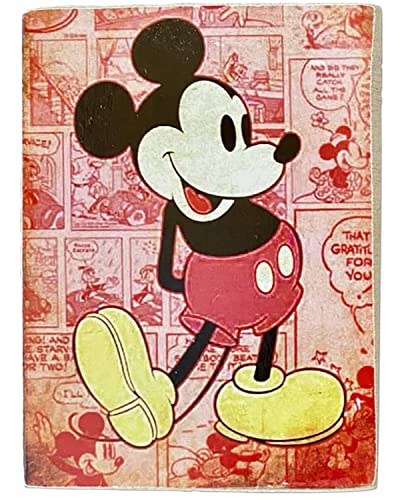 Kustom Art Magnet Serie Disney Figuren Mickey Mouse Vintage Stil für Kühlschrank/Garage/Bar Sammlerstück Druck auf Holz. von CUCUBA