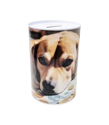 Spardose Metalldose nicht zu öffnen mit Hundebild Golden Retriever 13 x 8 cm Spardose Metalldose nicht zu öffnen mit Hundebild Golden Retriever 13 x 8 cm von CUCUBA