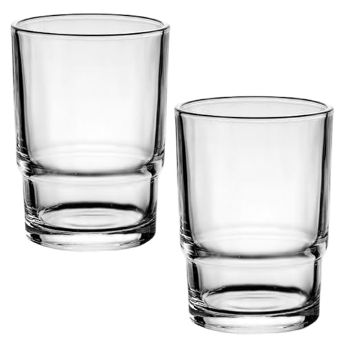 Biergläser 2pcs 200 ml glatt & einfach waschen transparente Glas -Trinkgläser für Bar, KTV, Café, Restaurant, Trinken Biergläser 2pcs 200 ml glatt & einfach waschen transparente Glas -Trinkgläser für Bar, KTV, Café, Restaurant, Trinken von CUCUFA