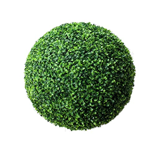 CUCUFA Topiary -Bälle 9 Zoll gefälschte Strauchboxholzkugeln Künstliche Plastikpflanzen dekorative Topiary -Baum für Hochzeit Topiary Bälle von CUCUFA