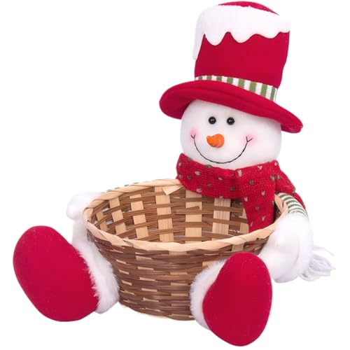 Candy Korb große Kapazität Weihnachtsbonbonkorb Weihnachten Rattan gewebt nie Candy Korb große Kapazität Weihnachtsbonbonkorb Weihnachten Rattan gewebt nie von CUCUFA