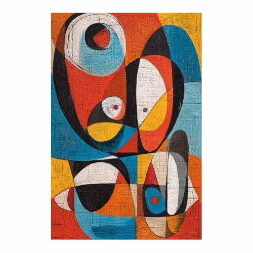 CUDAOO Leinwandbilder Moderne Kunst Abstrakte Wanddeko Kunstdrucke Farbblockmalerei für Schlafzimmer Home Wohnung Bild Wohnzimmer(Rot245)-60x90cm Ungerahmt von CUDAOO