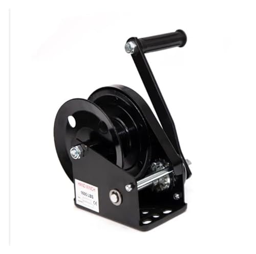 Hochleistungs-Handkurbelwinde 1600lbs Handwinde mit doppelseitir Feststellbremse und automatischer Reibungsbremse for vertikales Heben Hochleistungs-Handkurbelwinde 1600lbs Handwinde mit doppelseitir Feststellbremse und automatischer Reibungsbremse for vertikales Heben von CUDTAPI