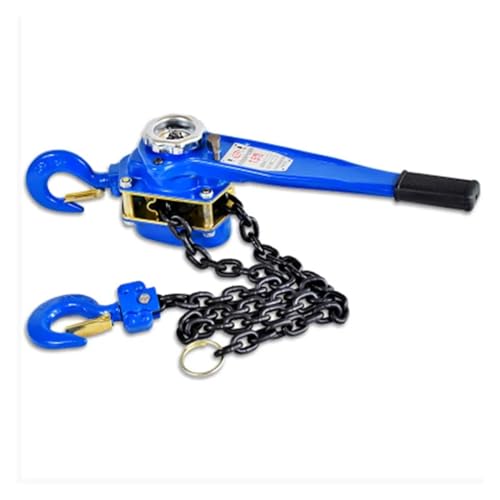 Hochleistungs-Handkurbelwinde Handaufzug 0,75 1 Tonne kleiner tragbarer manueller Hänaufzug Handspanner Spanner(0.75t6m) von CUDTAPI