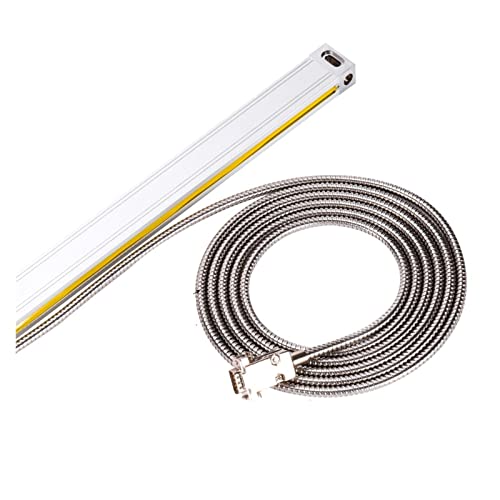 Lineare Skala mit digitaler Anzeige 5U Linear Encoder 5V Linear Scale 50 100 450 550 600 650 700 750 950MM for Mühlen-CNC-Drehmaschinen(Working length 750mm) von CUDTAPI