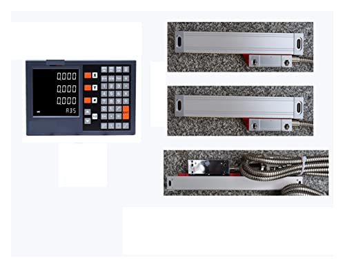 Lineare Skala mit digitaler Anzeige Dro 2-Achsen-3-Achsen-2023-Digitalanzeige-Kit YH200-2 YH200-3 Set Linear Encoder Linear Scale 5U 5V TTL for WM180V-Maschinen(N and n and s) von CUDTAPI