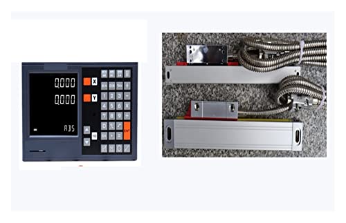 Lineare Skala mit digitaler Anzeige Dro 2-Achsen-3-Achsen-2023-Digitalanzeige-Kit YH200-2 YH200-3 Set Linear Encoder Linear Scale 5U 5V TTL for WM180V-Maschinen(Normal and smaller) von CUDTAPI