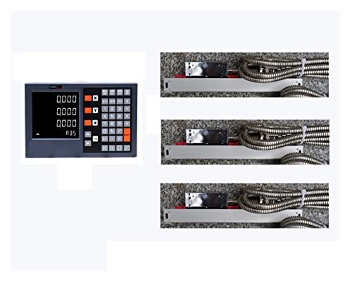 Lineare Skala mit digitaler Anzeige Dro 2-Achsen-3-Achsen-2023-Digitalanzeige-Kit YH200-2 YH200-3 Set Linear Encoder Linear Scale 5U 5V TTL for WM180V-Maschinen(S and s and s) von CUDTAPI