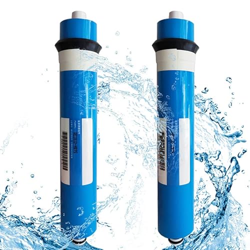 Wasserfiltersystem unter der Spüle 1812-75/ 100GPD RO-Membran for 5-stufigen Wasserfilterreiniger, Behandlungsumkehrosmosesystem NSF/ANSI-Standard(2PCS,100GPD) von CUDTAPI
