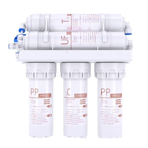 Wasserfiltersystem unter der Spüle 5-Stufen-Wasseraufbereitungsfilter, direktes Trinkwasseraufbereitungssystem for die Haushaltsküche mit Filterkartuschen-Kit-Wasserhahn Wasserfiltersystem unter der Spüle 5-Stufen-Wasseraufbereitungsfilter, direktes Trinkwasseraufbereitungssystem for die Haushaltsküche mit Filterkartuschen-Kit-Wasserhahn von CUDTAPI