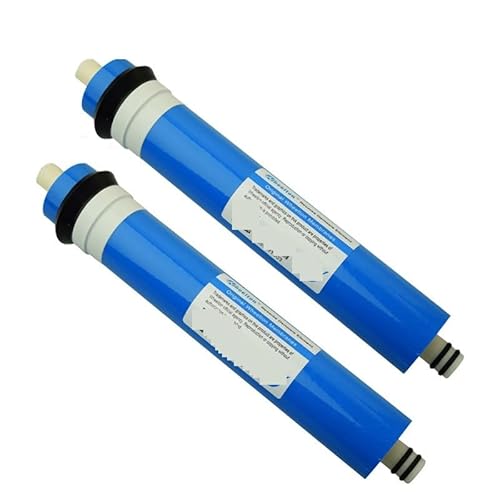 Wasserfiltersystem unter der Spüle Umkehrosmose-Wasserfilter, Kartusche zur Trinkwasseraufbereitung, 2 Stück Ro-Filtermembran 50GPD Wasserfiltersystem unter der Spüle Umkehrosmose-Wasserfilter, Kartusche zur Trinkwasseraufbereitung, 2 Stück Ro-Filtermembran 50GPD von CUDTAPI