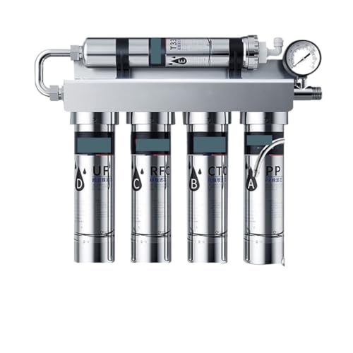 Wasserfiltersystem unter der Spüle Wasserfiltration Leitungswasserfilter-Reinigungsgerät, Edelstahl-Filter-Wasserreinigungsgerät, direktes Trinken, Reinigung des ganzen Hauses von CUDTAPI