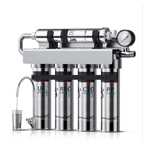 Wasserfiltersystem unter der Spüle Wasserreiniger-Haushalts-Direkttrinkfilter, fünfstufiges Ultrafiltrations-Edelstahl-Wasserreiniger-Wasserfiltersystem(LCD screen) von CUDTAPI