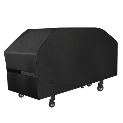 1 x Grillabdeckung for 36 Zoll BBQ-Grillabdeckung, 600D strapazierfähiges Oxford-Gewebe mit PVC-Beschichtung, wasserdicht, Winddicht(169X57X66cm) von CUDVOLHTU
